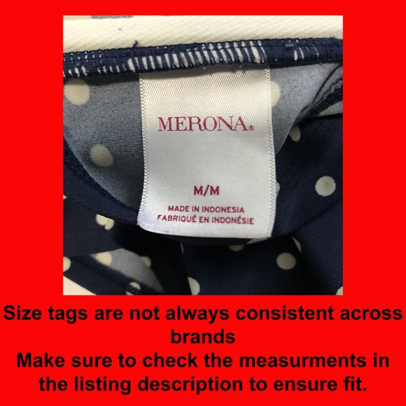 Merona | Vintage inspired polka dot halter neck swim top - Picture 4 of 7